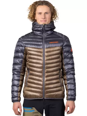Pánska bunda HANNAH ARDEN ASPHALT/KHAKI STRIPE
