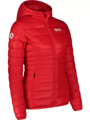 Dámska prešívaná bunda NORDBLANC SPARKLE NBWJL7947 červená