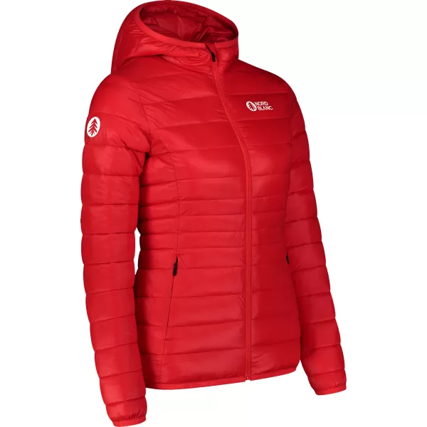  Dámska prešívaná bunda NORDBLANC SPARKLE NBWJL7947 červená 