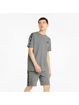 Pánske tričko PUMA ESS+ TAPE TEE 847382-03 GRAY