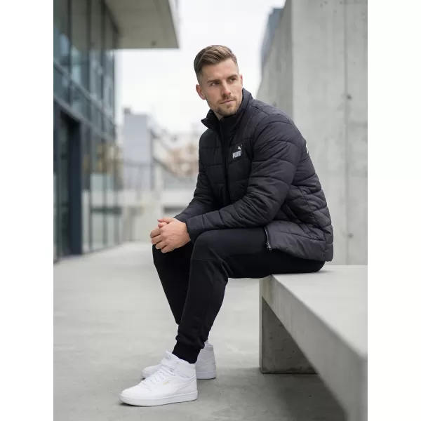  Pánska bunda PUMA ESS+ PADDED JACKET 849349-01 BLACK 