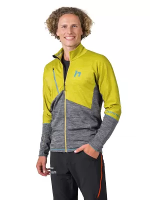 Pánska mikina HANNAH NIRO CITRONELLE/LIGHT GRAY MEL