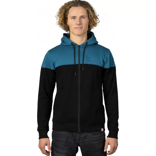  Pánska mikina HANNAH FEZCO HOODY ANTHRACITE/DARK DENIM 