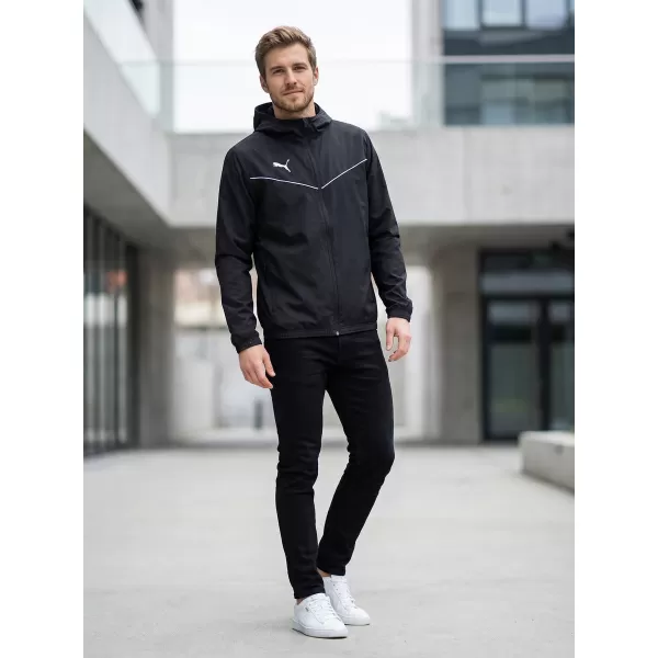  Pánska bunda PUMA TEAMRISE ALL WEATHER JACKET 657396-03 BLACK 