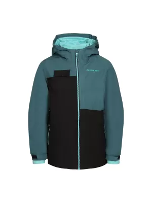 Detská bunda ALPINE PRO PLEGA KJCB312 sivá