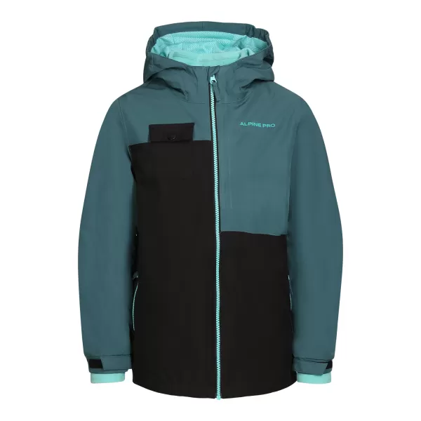 Detská bunda ALPINE PRO PLEGA KJCB312 sivá 