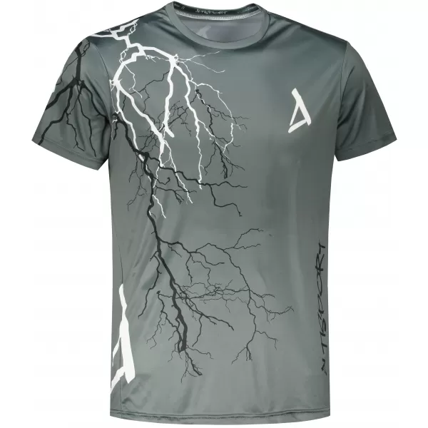  Pánske tričko premium ALTISPORT VOJ/ALM004TR01 GRAFITOVÁ 