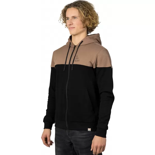  Pánska mikina HANNAH FEZCO HOODY ANTHRACITE/COCA MOCHA 