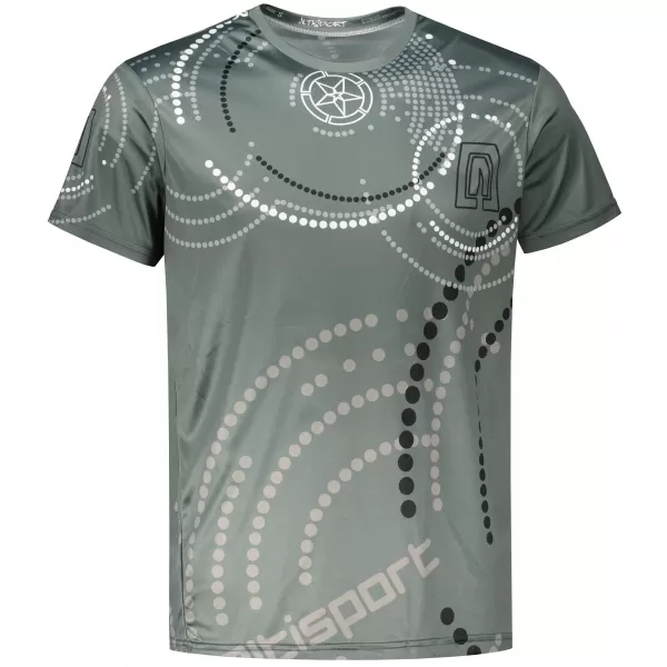  Pánske tričko premium ALTISPORT VOJ/ALM003TR01 GRAFITOVÁ 
