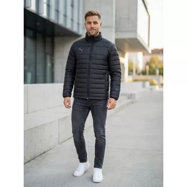  Pánska bunda PUMA TEAMLIGA LIGHT JACKET 657617-03 BLACK 
