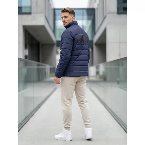  Pánska bunda PUMA ESS+ PADDED JACKET 849349-06 BLUE 