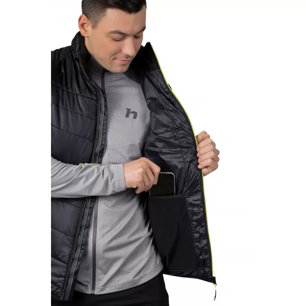  Pánska vesta HANNAH CEED VEST ANTHRACITE 