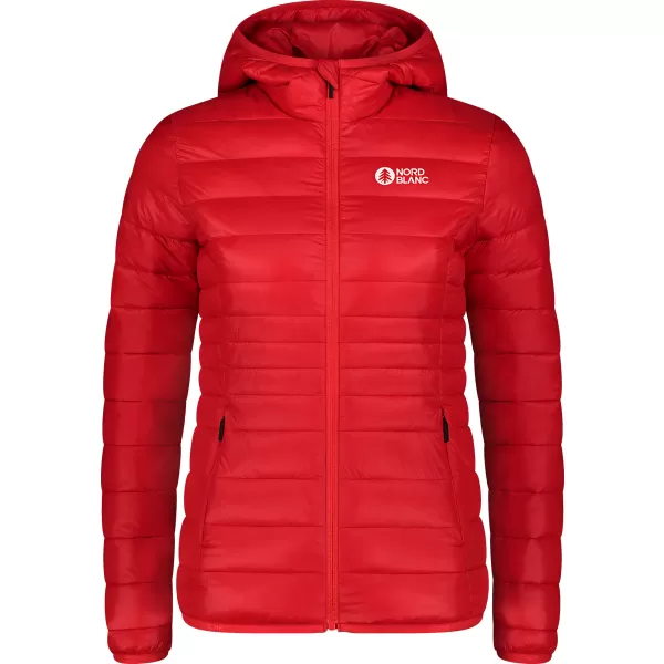 Dámska prešívaná bunda NORDBLANC SPARKLE NBWJL7947 červená 