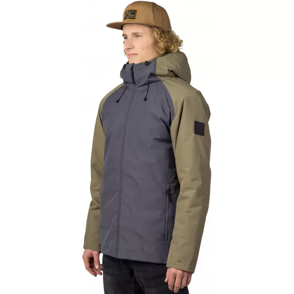  Pánska bunda HANNAH MASCON ASPHALT/BURNT OLIVE 