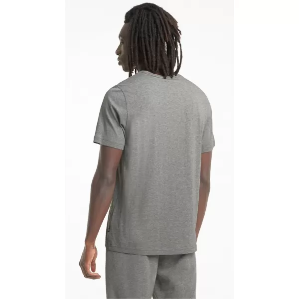  Pánske tričko PUMA ESS+ 2 COL LOGO TEE 586759-03 GRAY 
