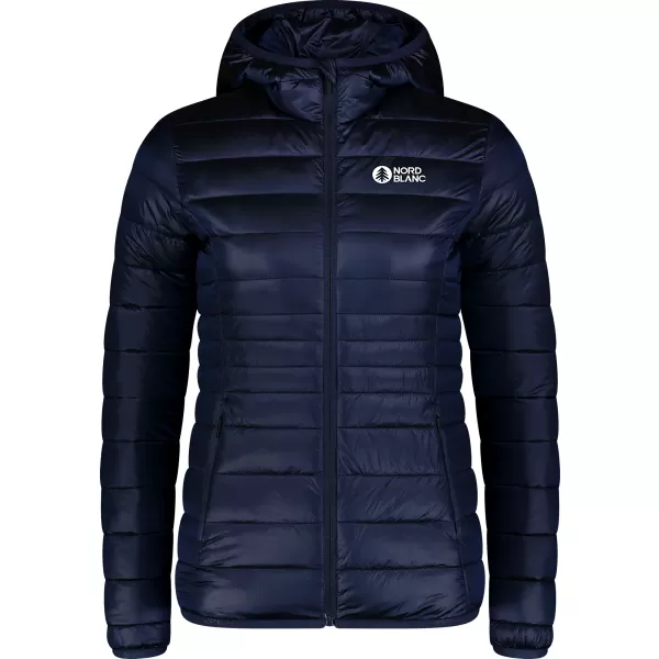  Dámska prešívaná bunda NORDBLANC SPARKLE NBWJL7947 modrá 