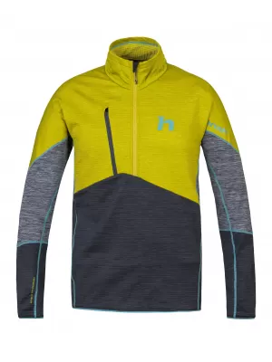 Pánska mikina HANNAH NIRO HZ CITRONELLE/ANTHRACITE MEL