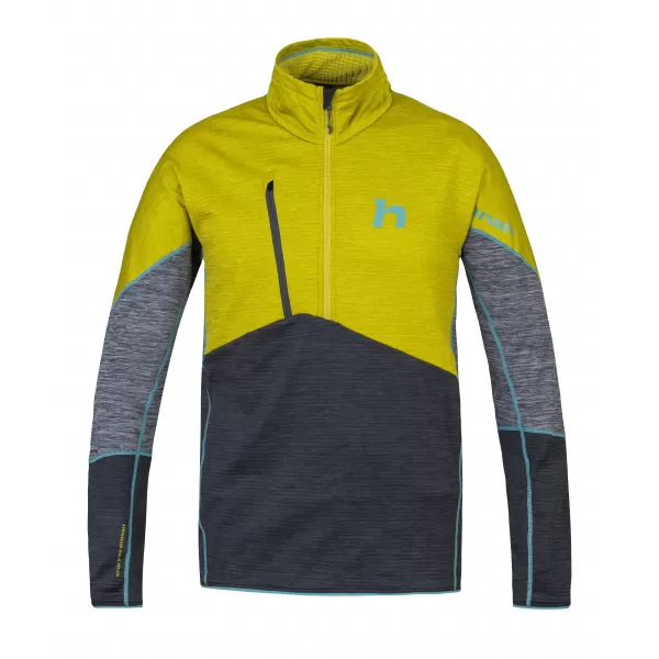  Pánska mikina HANNAH NIRO HZ CITRONELLE/ANTHRACITE MEL 