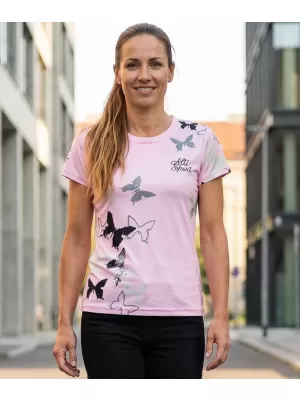 Dámske prémiové funkčné tričko ALTISPORT VOJ/ALW002TR01 SVETLO RUŽOVÁ