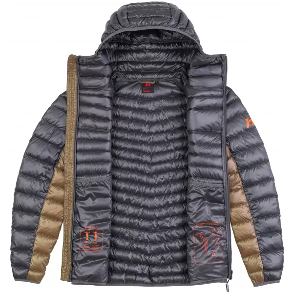  Pánska bunda HANNAH ARDEN ASPHALT/KHAKI STRIPE 