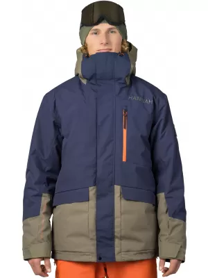 Pánska bunda HANNAH GAROW FD MOOD INDIGO/BURNT OLIVE