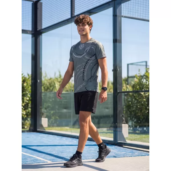  Pánske tričko premium ALTISPORT VOJ/ALM003TR01 GRAFITOVÁ 