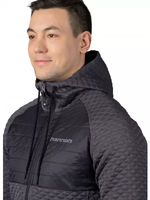 Pánska mikina HANNAH QUIL II ASPHALT MEL/ANTHRACITE
