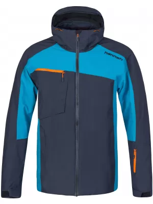 Pánska bunda HANNAH KELTON ANTHRACITE/METHYL BLUE