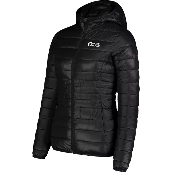  Dámska prešívaná bunda NORDBLANC SPARKLE NBWJL7947 čierna 