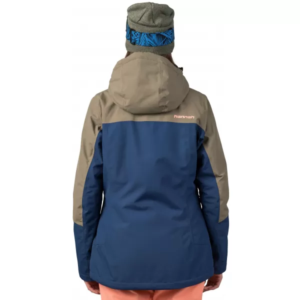  Dámska bunda HANNAH MAKY COL BURNT OLIVE/MOOD INDIGO 