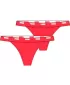 Dámska spodná bielizeň PUMA WOMEN TANGA STRING 2P PACK 938180-03 PINK