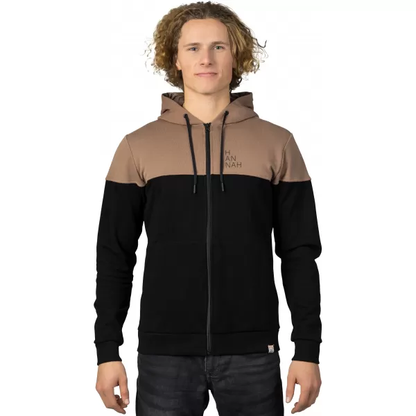  Pánska mikina HANNAH FEZCO HOODY ANTHRACITE/COCA MOCHA 