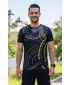 Pánske tričko premium ALTISPORT VOJ/ALM003TR01 ČIERNOŽLTÁ