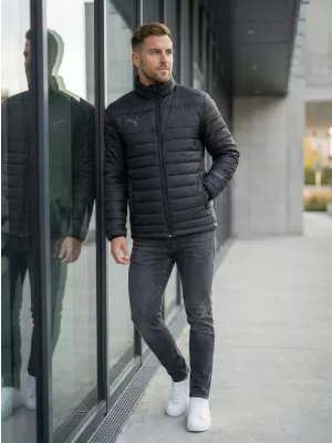Pánska bunda PUMA TEAMLIGA LIGHT JACKET 657617-03 BLACK