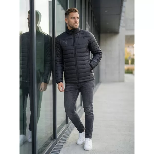  Pánska bunda PUMA TEAMLIGA LIGHT JACKET 657617-03 BLACK 
