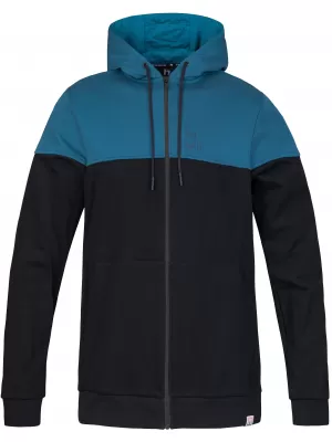 Pánska mikina HANNAH FEZCO HOODY ANTHRACITE/DARK DENIM