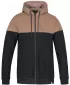 Pánska mikina HANNAH FEZCO HOODY ANTHRACITE/COCA MOCHA