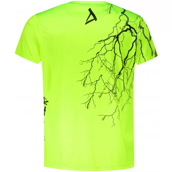  Pánske tričko premium ALTISPORT VOJ/ALM004TR01 NEONOVO žltá 