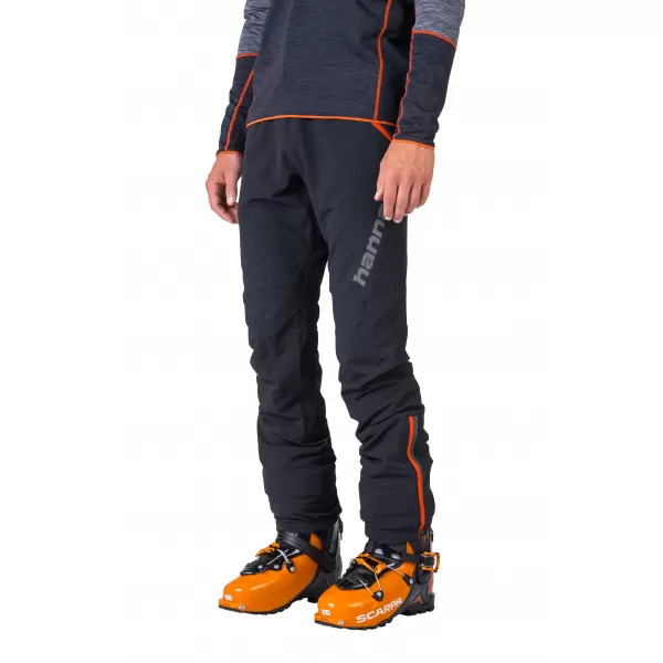  Pánske nohavice HANNAH KASH PANTS ANTHRACITE (ORANGE) 