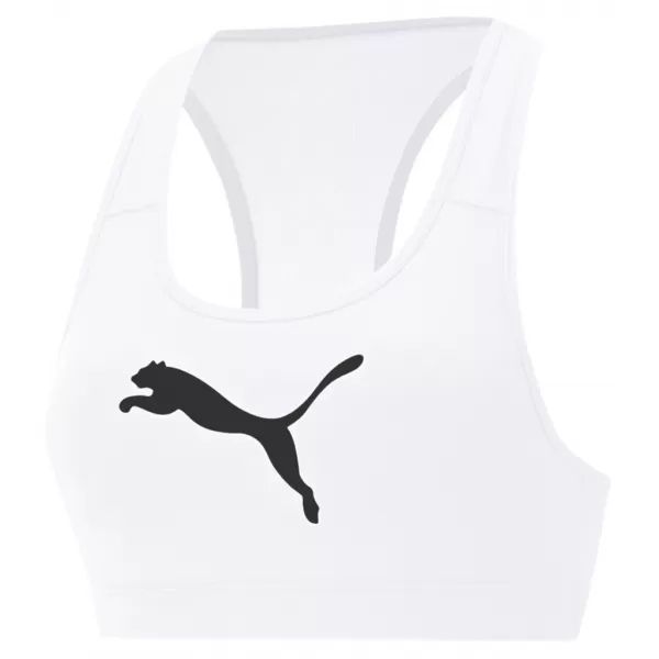  Dámska podprsenka PUMA MID IMPACT 4KEEPS GRAPHIC BRA PM 520306-52 WHITE 