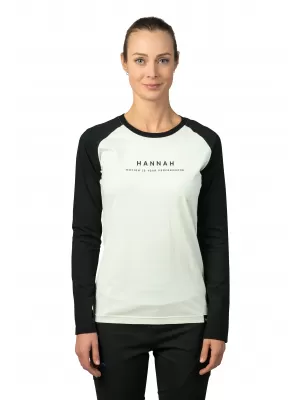 Dámske tričko s dlhým rukávom HANNAH PRIM DAWN BLUE/ANTHRACITE