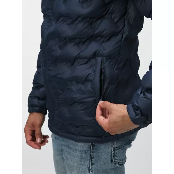  Pánska bunda LOAP ITOL CLM2344 TMAVO modrá 