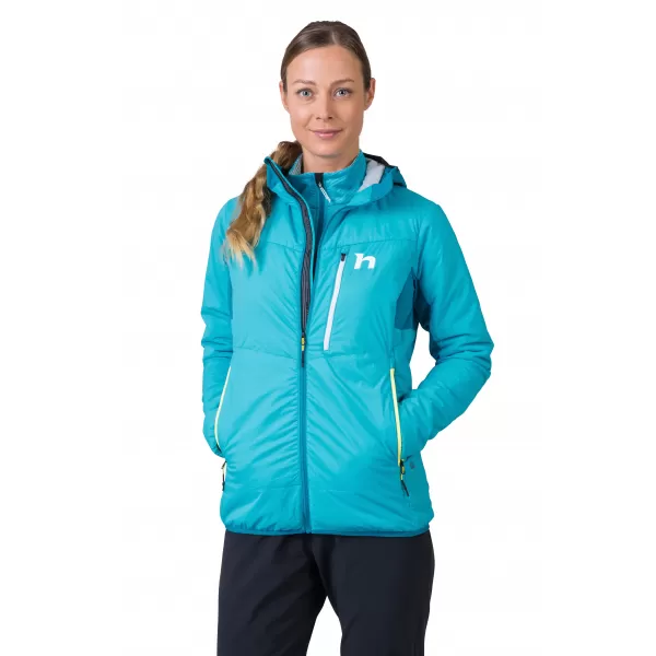  Dámska bunda HANNAH NAVA HOODY SCUBA BLUE/ENAMEL BLUE 