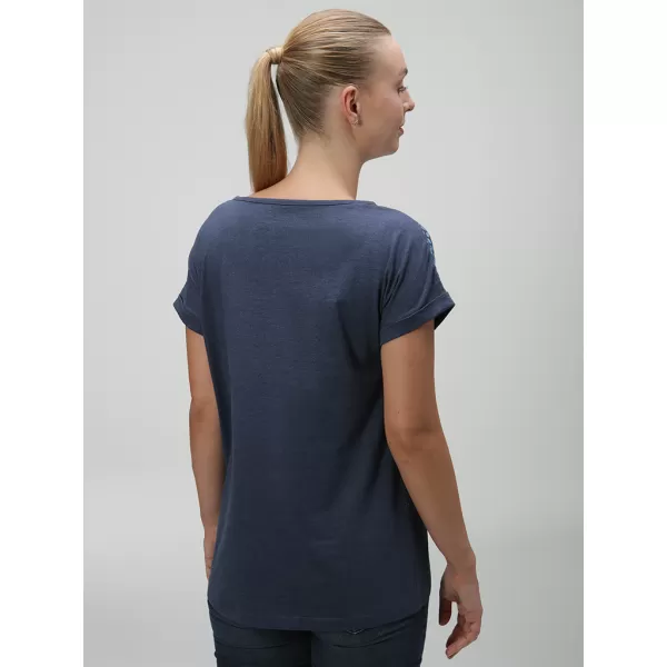  Dámske tričko LOAP AMICA CLW23161 modrá 