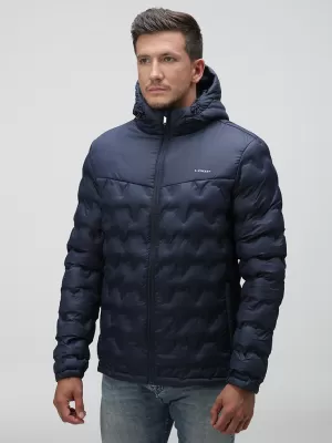 Pánska bunda LOAP ITOL CLM2344 TMAVO modrá