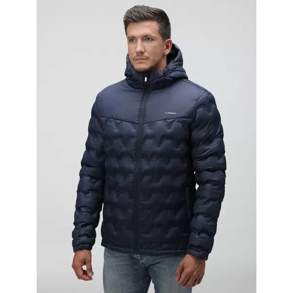  Pánska bunda LOAP ITOL CLM2344 TMAVO modrá 