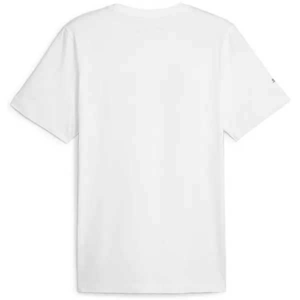  Pánske tričko PUMA BMW MMS ESS LOGO TEE 621314-02 WHITE 