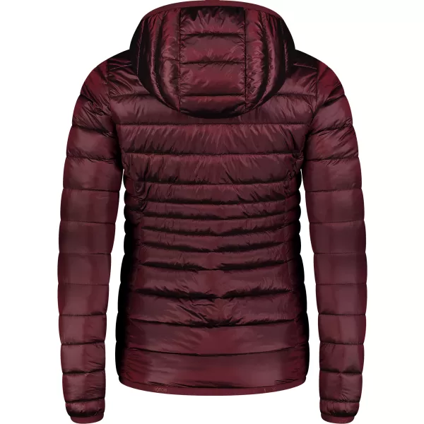  Dámska prešívaná bunda NORDBLANC SPARKLE NBWJL7947 VÍNOVÁ 