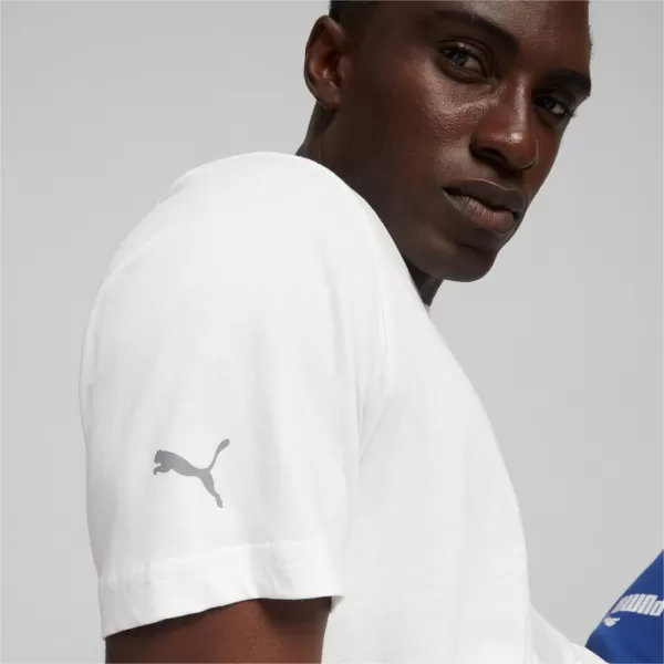  Pánske tričko PUMA BMW MMS ESS LOGO TEE 621314-02 WHITE 