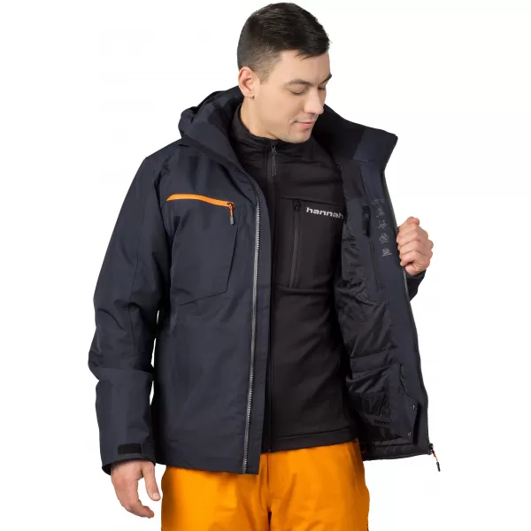  Pánska bunda HANNAH KELTON ANTHRACITE (ORANGE) 